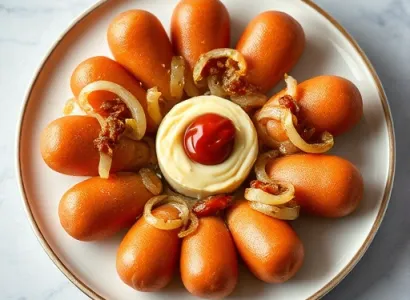 Pâtes aux hot-dogs
