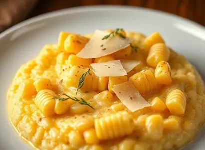 Polenta crémeuse au maïs