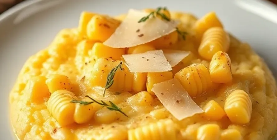 Polenta crémeuse au maïs