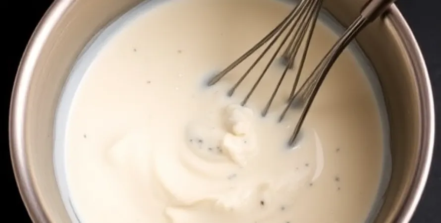 Sauce à la crème de bleu