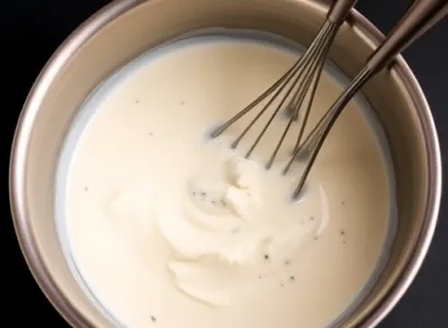 Sauce à la crème de bleu