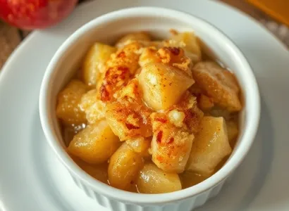 Pudding aux pommes