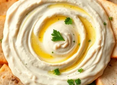 Dip au tahini et yogourt