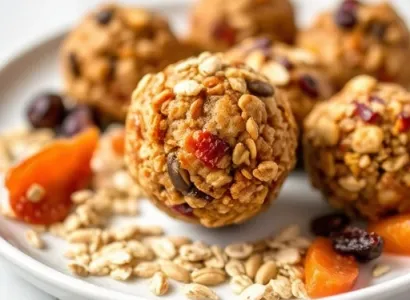 Bites de granola sans cuisson