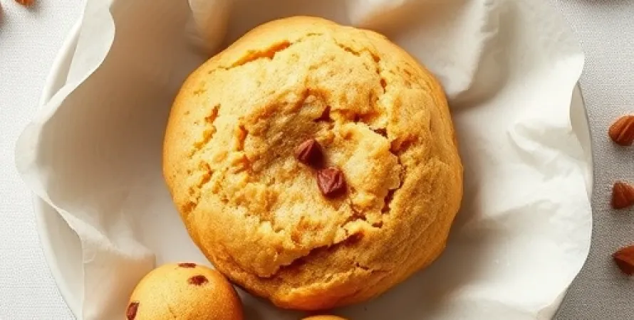 Cookies pour petit déjeuner aux flocons d'avoine et canneberges