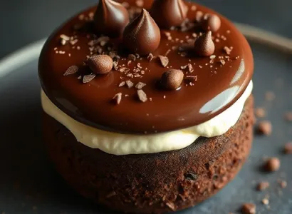 Gâteau au ricotta et au chocolat