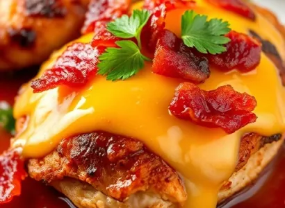 Poulet cheddar barbecue