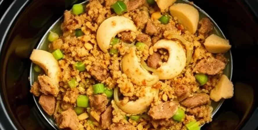 Farce de volaille au crock-pot
