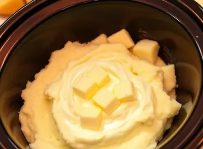 Purée de pommes de terre au crock-pot