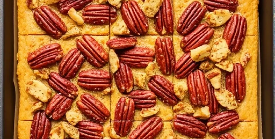 Carrés aux pecans