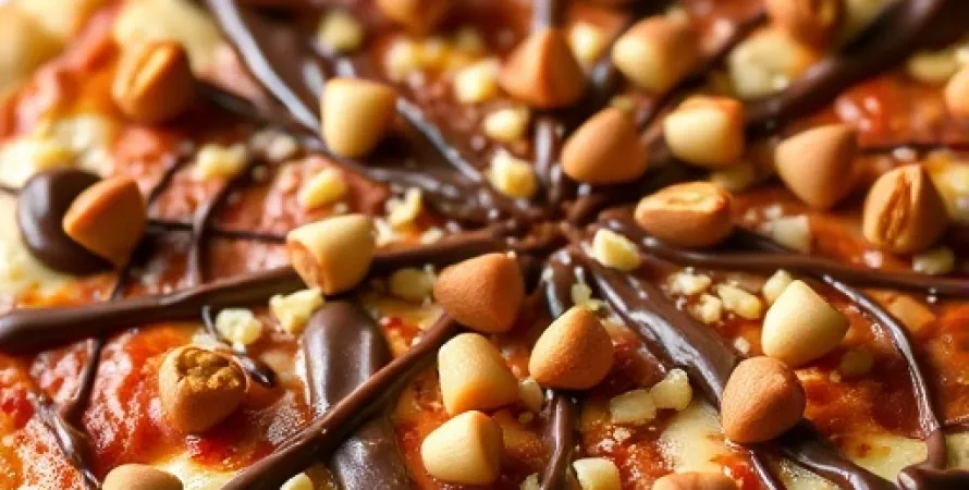 Pizza au chocolat