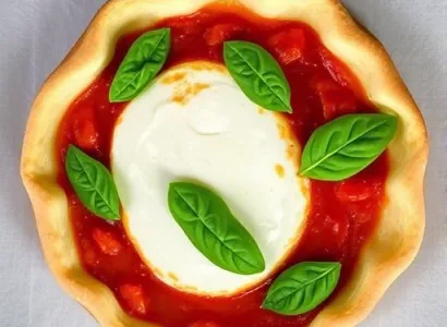 Tarte au fromage de chèvre et sauce tomate