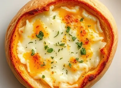 Pain aux herbes et fromage