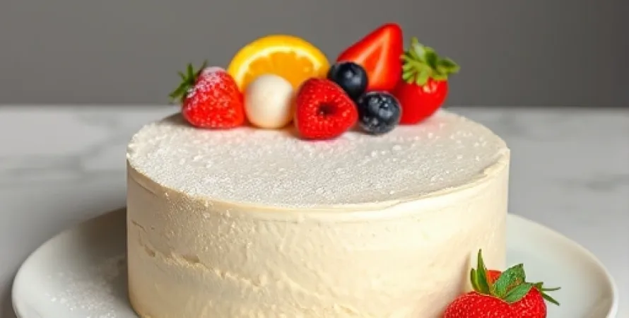 Gâteau mousse de mer