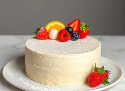 Gâteau mousse de mer