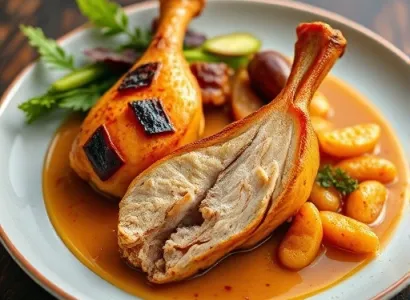 Ailes de poulet au mangue et tamarind