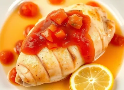 Poulet à la salsa