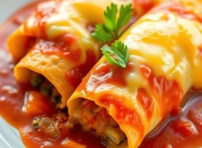 Enchiladas végétariennes