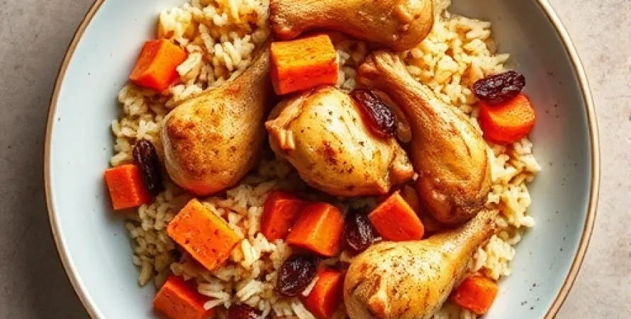 Pilau au poulet
