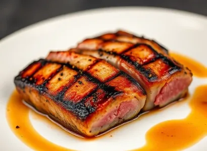 Thon teriyaki grillé