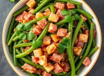 Haricots verts cubains