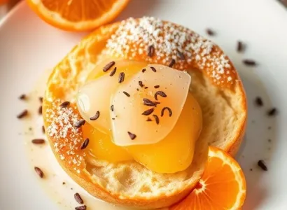 Pain aux graines de pavot et au jus d'orange