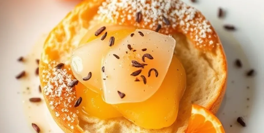 Pain aux graines de pavot et au jus d'orange