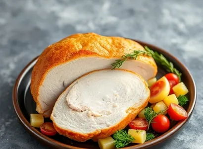 Poulet cordon bleu au four