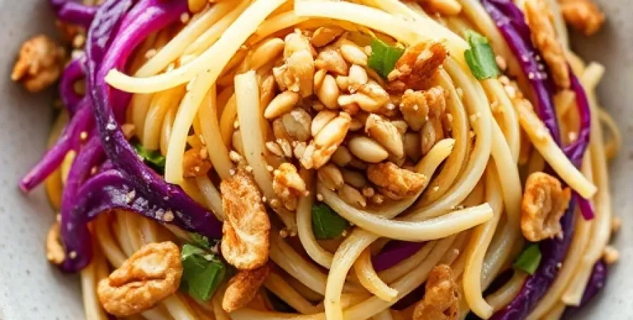 Salade de chou napa croustillante