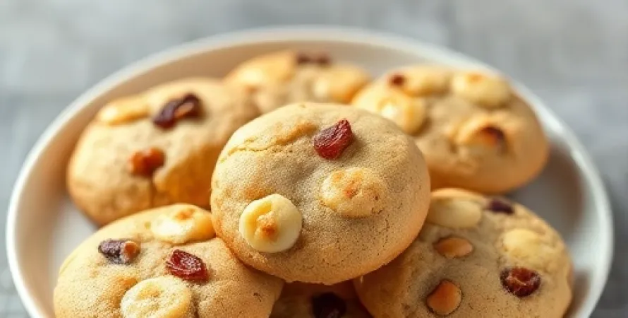 Cookies aux bananes et au beurre de cacahouète