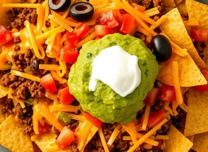 Nachos au Guacamole