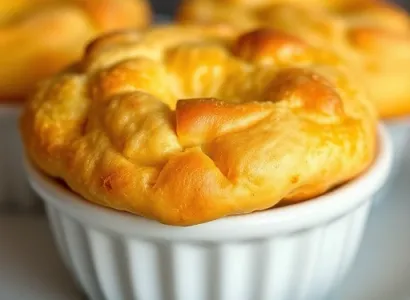Popovers de maïs
