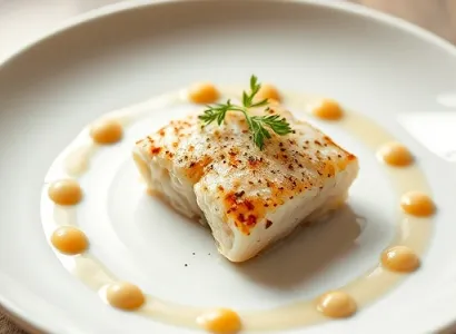 Poisson au coco et noix de macadamia