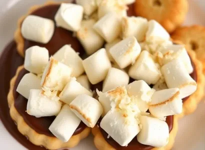 Biscuits aux marshmallows et noix de coco