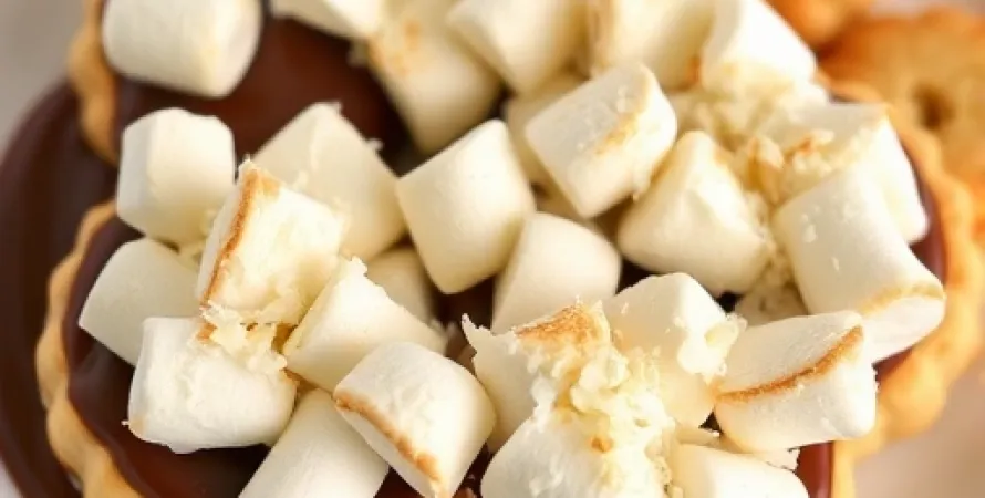 Biscuits aux marshmallows et noix de coco
