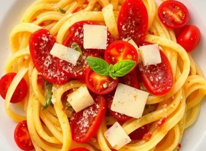 Pâtes aux pepperoni