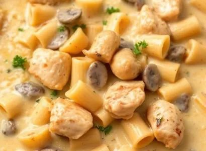 Casseroles de poulet au fromage
