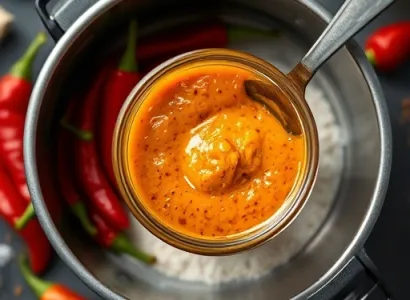 Moutarde aux piments chauds