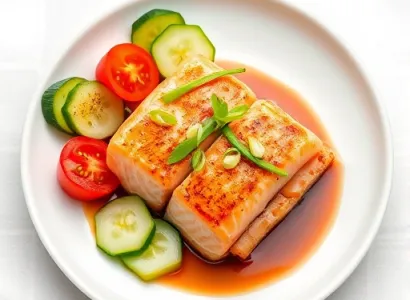Saumon à la hawaïenne