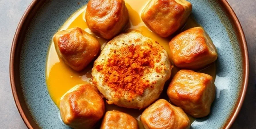Boulettes de viande au curry et ananas