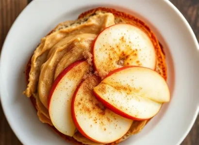 Petit-déjeuner aux pommes
