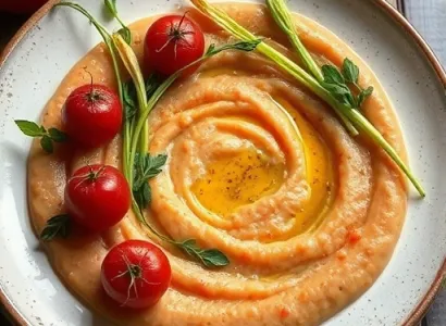 Purée de pommes de terre aux épinards et poireaux