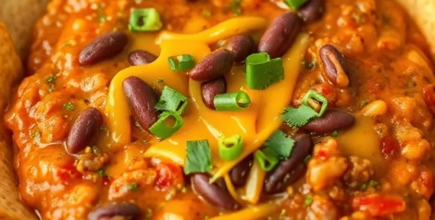 Dip de haricots mexicain