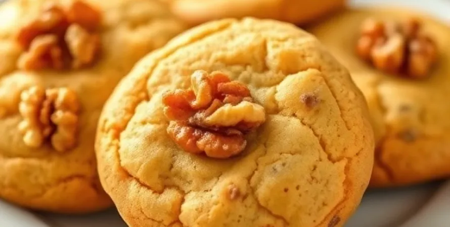 Biscuits au beurre et aux noix