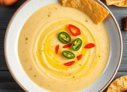 Potage de maïs épicé