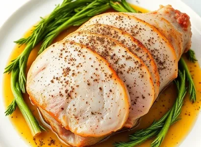 Gigot d'agneau aux herbes
