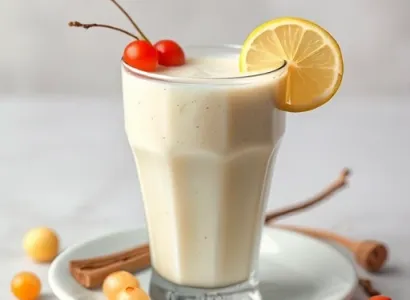 Smoothie de poires à la vanille
