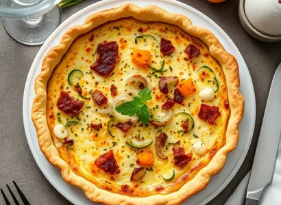 Quiche sans pâte