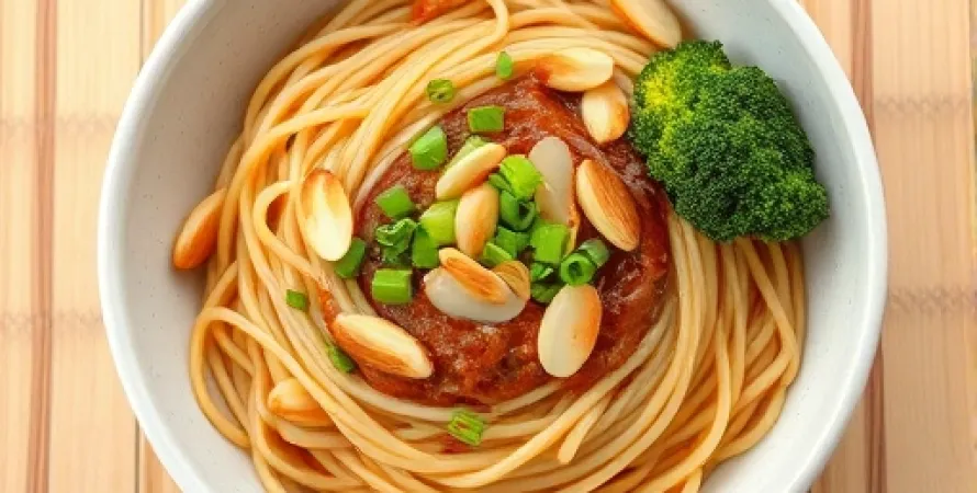 Ramen oriental au broccoli
