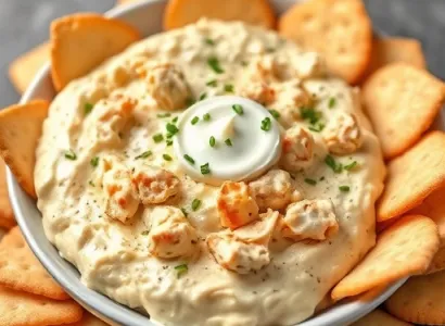 Dip de poulet crémeux